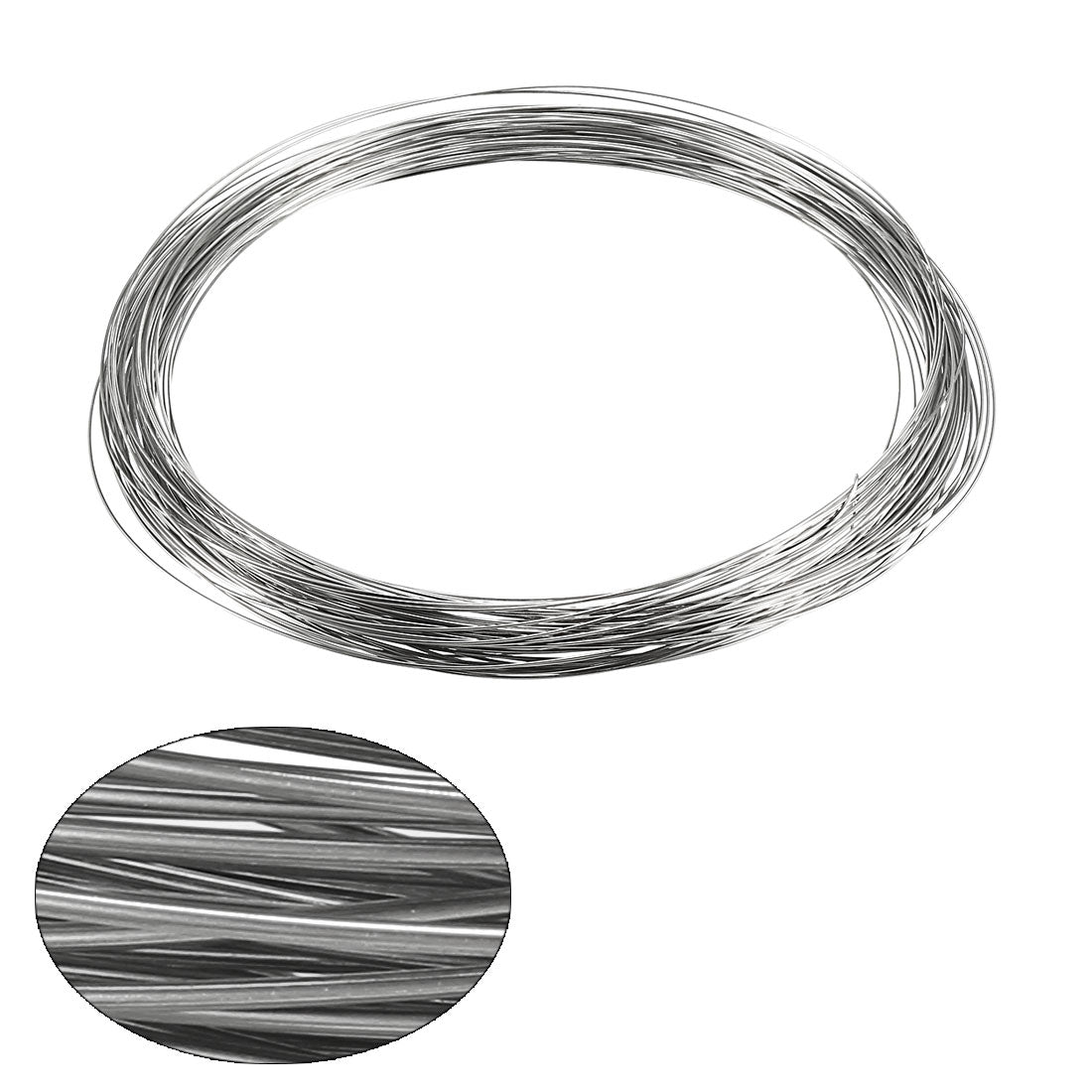 Harfington 0.9mm 19AWG Superfine Heating Wire FeCrAl Resistor Wire for Heating Elements 115ft Long