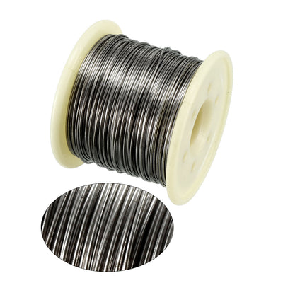 Harfington 0.7mm 21AWG Superfine Heating Wire FeCrAl Resistor Wire for Heating Elements 82ft Long