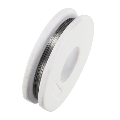 Harfington 0.15mm 34AWG Superfine Heating Wire FeCrAl Resistor Wire for Heating Elements 25ft Long