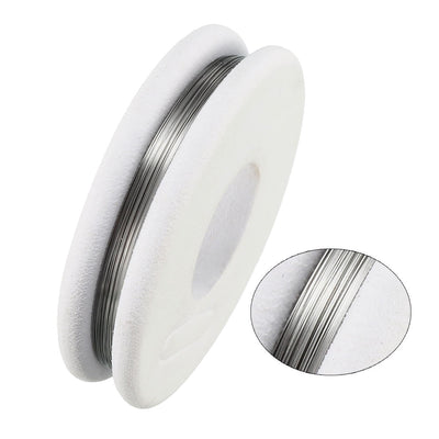 Harfington 0.1mm 38AWG Superfine Heating Wire FeCrAl Resistor Wire for Heating Elements 66ft Long