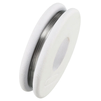 Harfington 0.1mm 38AWG Superfine Heating Wire FeCrAl Resistor Wire for Heating Elements 66ft Long