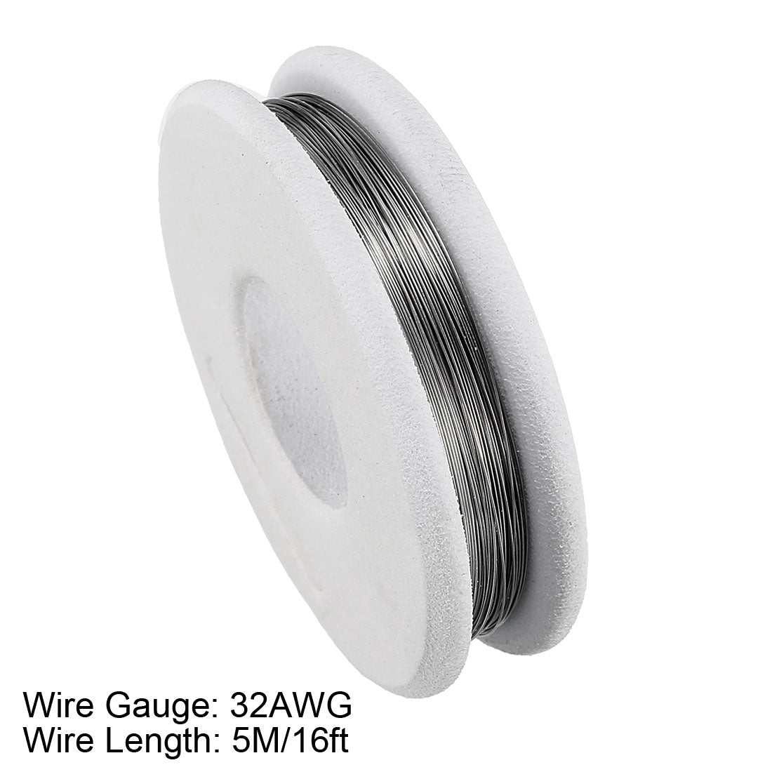 Harfington 0.2mm 32AWG Superfine Heating Wire FeCrAl Resistor Wire for Heating Elements 16ft Long