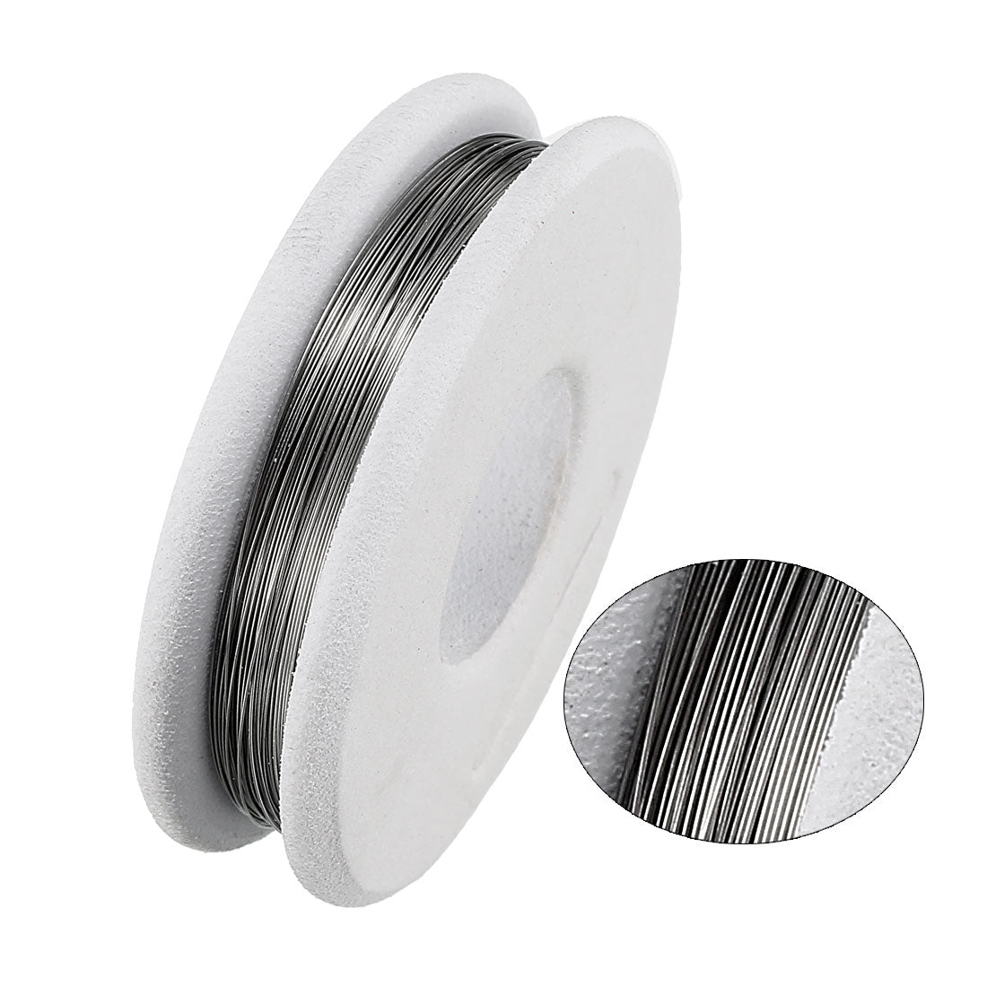 Harfington 0.2mm 32AWG Superfine Heating Wire FeCrAl Resistor Wire for Heating Elements 16ft Long