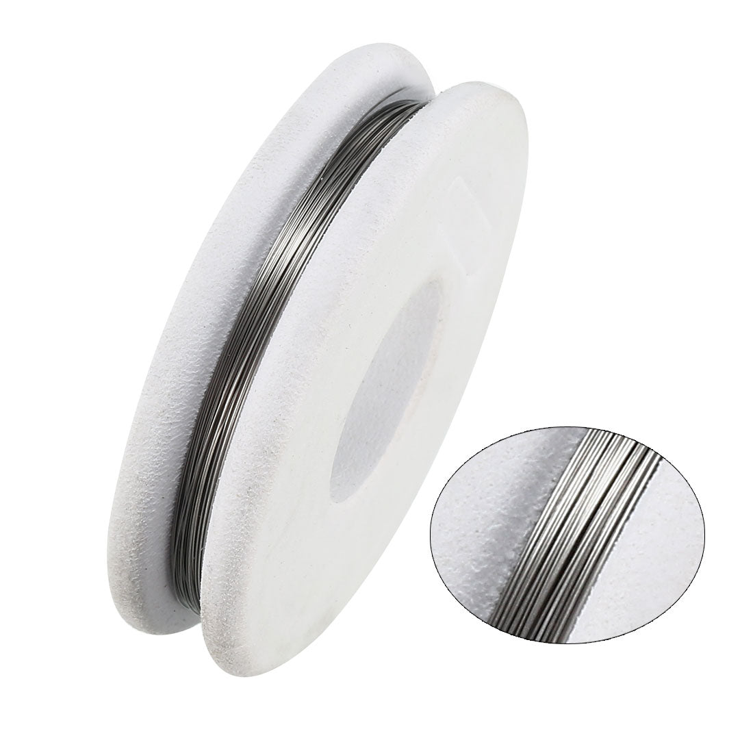 Harfington 0.15mm 34AWG Superfine Heating Wire FeCrAl Resistor Wire for Heating Elements 16ft Long