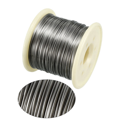Harfington 0.6mm 23AWG Superfine Heating Wire FeCrAl Resistor Wire for Heating Elements 131ft Long