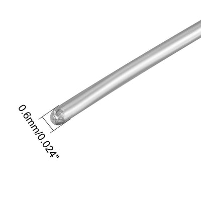 Harfington 0.6mm 23AWG Superfine Heating Wire FeCrAl Resistor Wire for Heating Elements 33ft Long