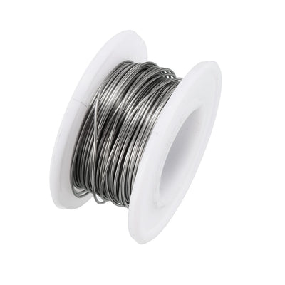 Harfington 0.6mm 23AWG Superfine Heating Wire FeCrAl Resistor Wire for Heating Elements 33ft Long