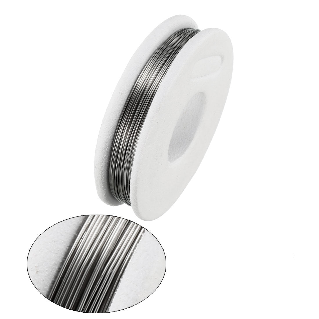 Harfington 0.3mm 29AWG Superfine Heating Wire FeCrAl Resistor Wire for Heating Elements 25ft Long