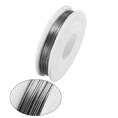 Harfington 0.3mm 29AWG Superfine Heating Wire FeCrAl Resistor Wire for Heating Elements 25ft Long