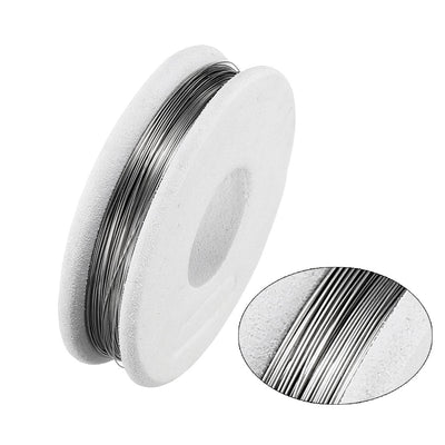 Harfington 0.2mm 32AWG Superfine Heating Wire FeCrAl Resistor Wire for Heating Elements 33ft Long