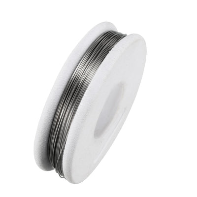 Harfington 0.32mm 28AWG Superfine Heating Wire FeCrAl Resistor Wire for Heating Elements 33ft Long