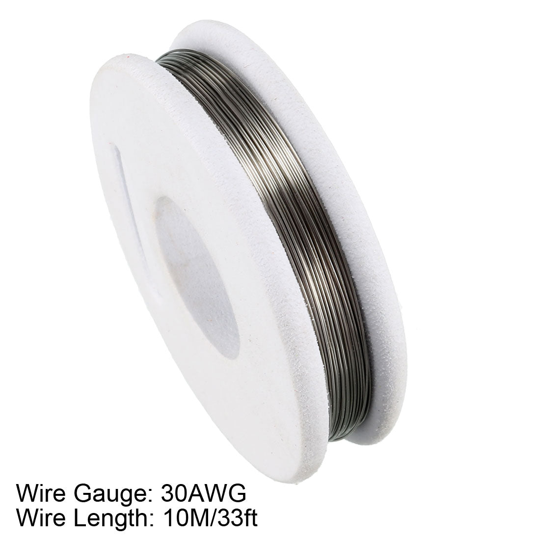 Harfington 0.25mm 30AWG Superfine Heating Wire FeCrAl Resistor Wire for Heating Elements 33ft Long