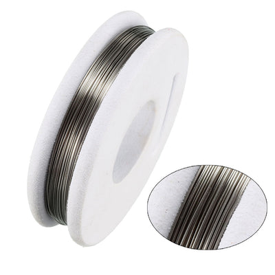 Harfington 0.25mm 30AWG Superfine Heating Wire FeCrAl Resistor Wire for Heating Elements 33ft Long