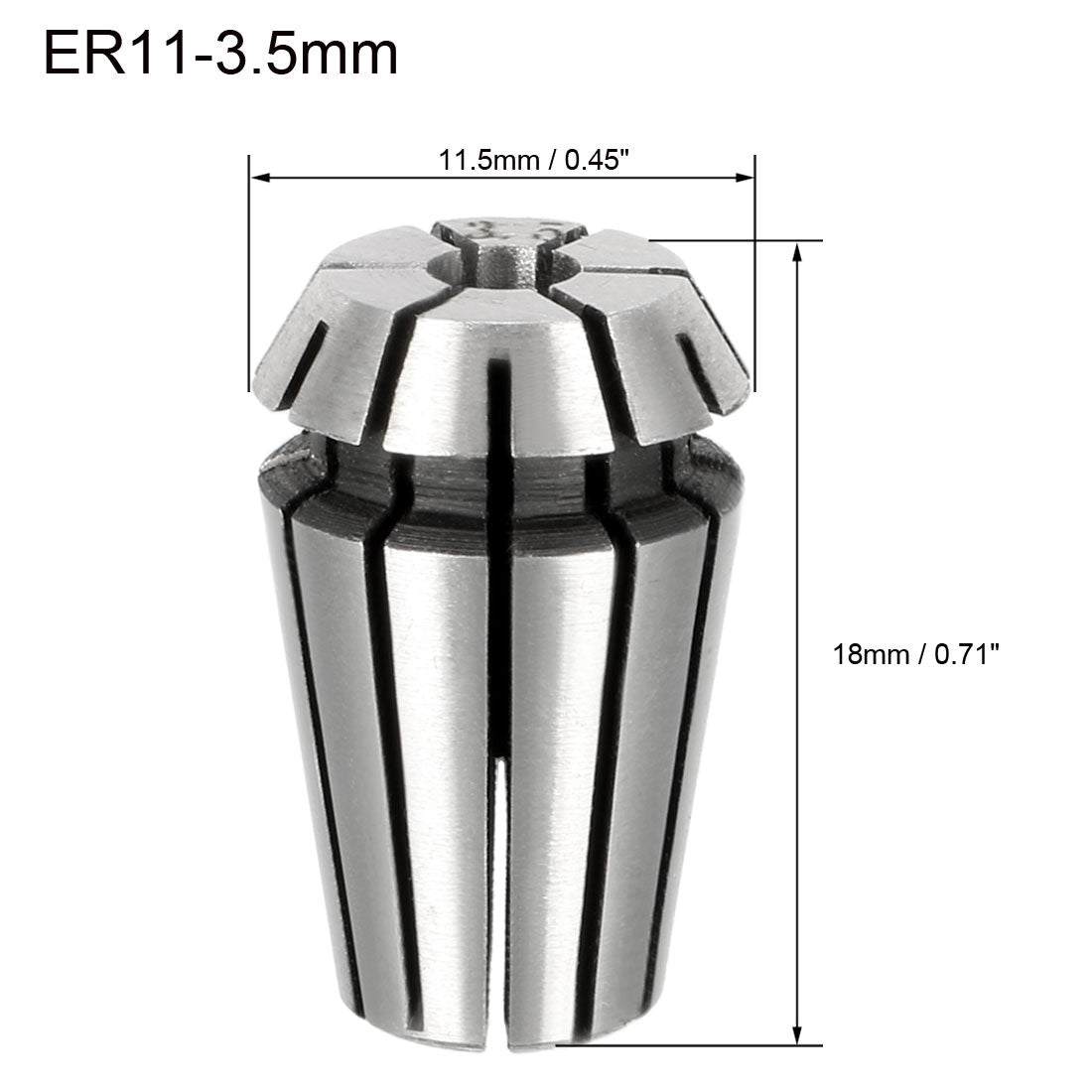 Harfington Spring Collet Chuck for CNC Engraving Machines Lathe Milling Tools