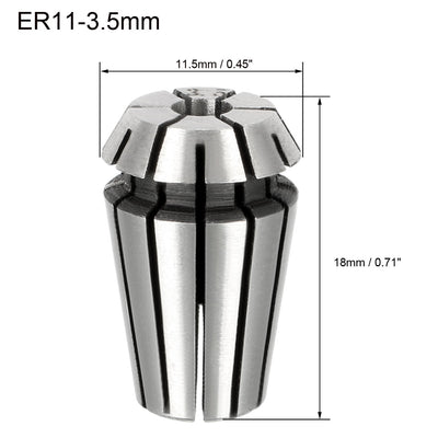 Harfington Spring Collet Chuck for CNC Engraving Machines Lathe Milling Tools