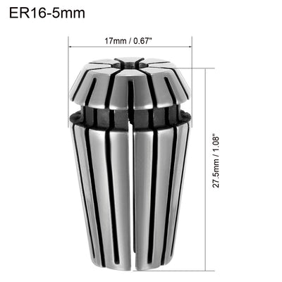 Harfington Spring Collet Chuck for CNC Engraving Machines Lathe Milling Tool