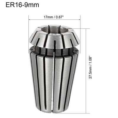 Harfington Spring Collet Chuck for CNC Engraving Machines Lathe Milling Tool