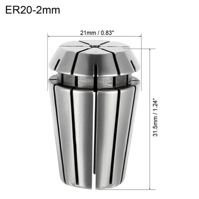 Harfington Spring Collet Chuck for CNC Engraving Machine Milling Tool