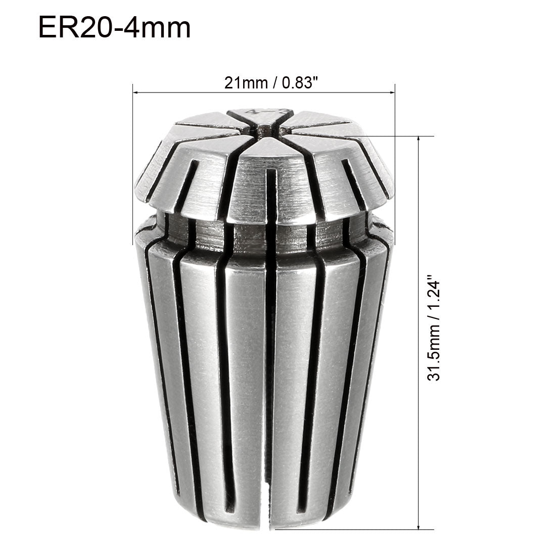Harfington Spring Collet Chuck for CNC Engraving Machine Milling Tool