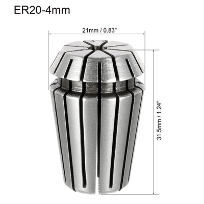 Harfington Spring Collet Chuck for CNC Engraving Machine Milling Tool