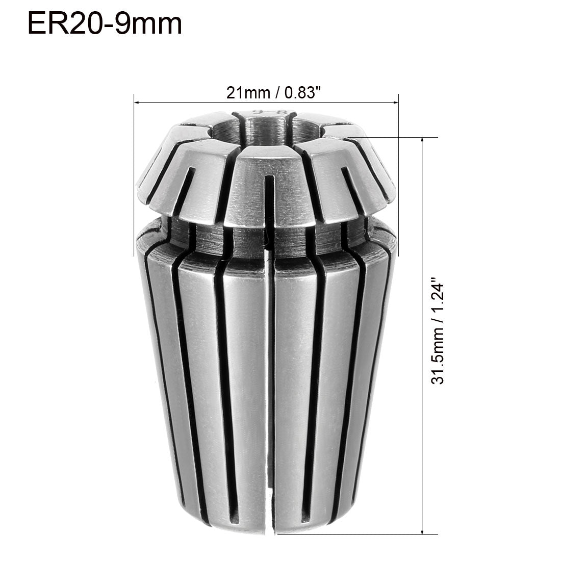 Harfington Spring Collet Chuck for CNC Engraving Machine Milling Tool