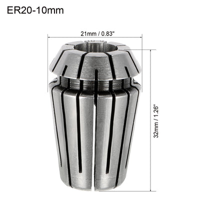 Harfington Spring Collet Chuck for CNC Engraving Machine Milling Tool