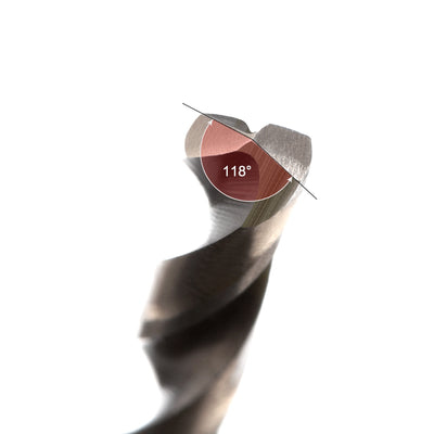 Harfington 0.8mm Twist Drill High Speed Steel Bit HSS-Co 5% M35 Cobalt 20pcs