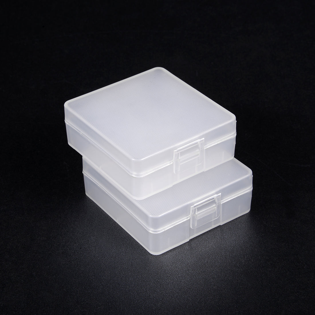 Harfington Storage Case Holder Transparent For 2x9V Batteries Capacity