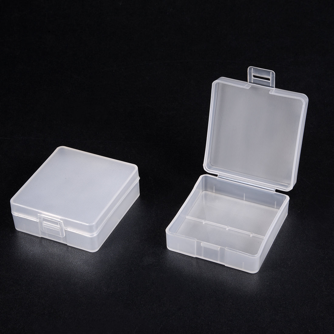 Harfington Storage Case Holder Transparent For 2x9V Batteries Capacity
