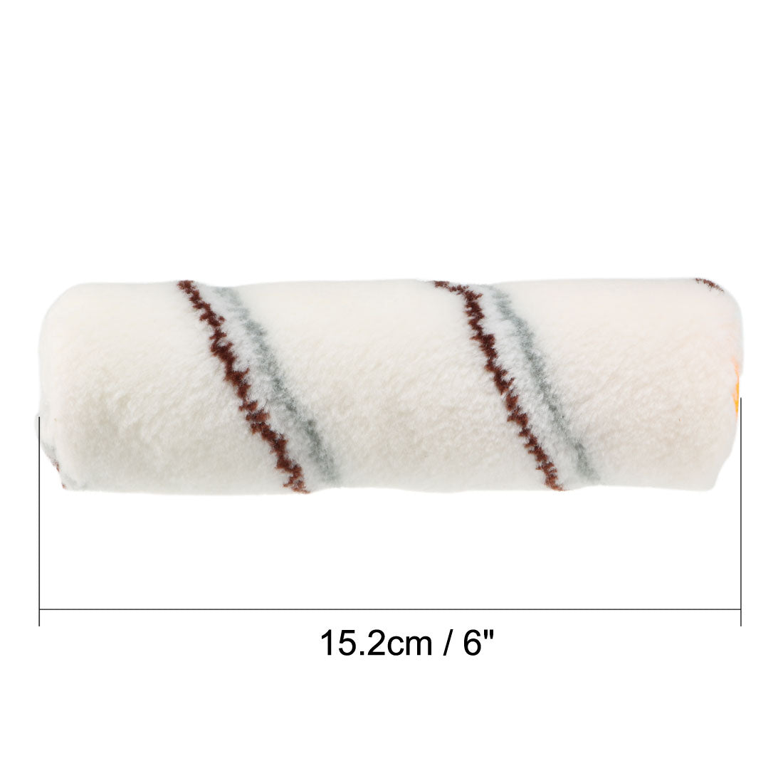 Harfington 6 Inch Home Wall Mini Fiber Paint Roller Cover Nap 1/4" Hole Dia 2 Pcs