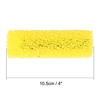 Harfington 4 Inch Mini Resilient Sponge Paint Roller Cover Nap 1/4" Hole Dia-Maximal Coarse