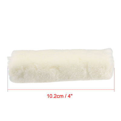 Harfington 4 Inch Mini Fabric Paint Roller Cover Nap Refill 1/4" Hole Dia 10 Pcs
