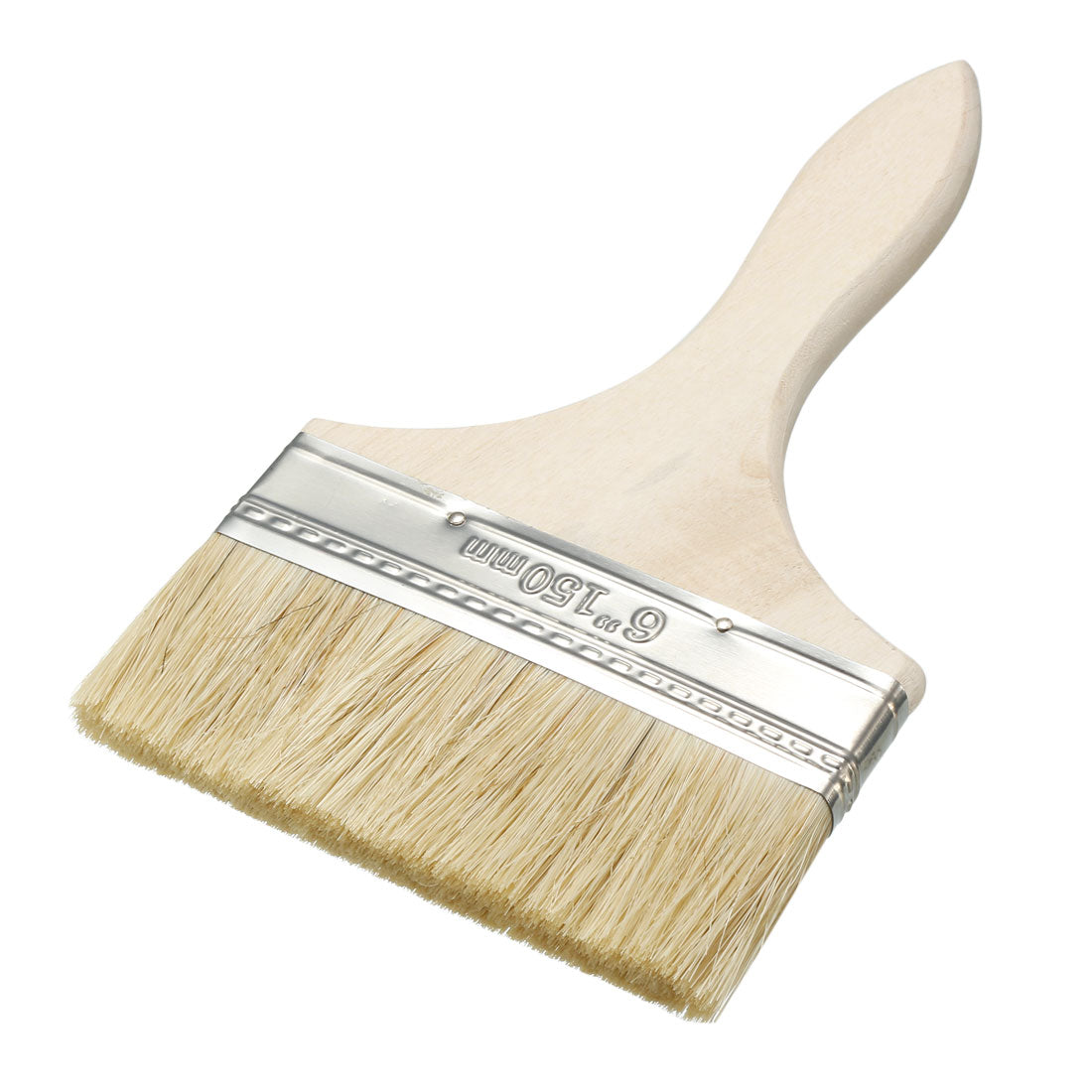 Harfington 5" Width Paint Brush Painting Drawing Oil Glues Faux Bristle Pen Paintbrush Beige