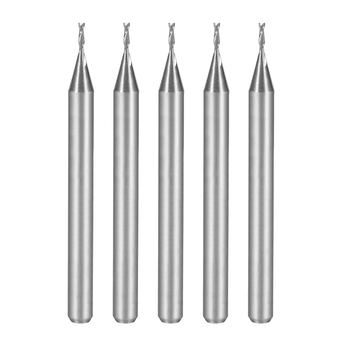 Harfington Flat Nose End Mill Cutter CNC Router Bits Flute for Acrylic PVC MDF Hardwood