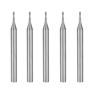 Harfington Flat Nose End Mill Cutter CNC Router Bits Flute for Acrylic PVC MDF Hardwood