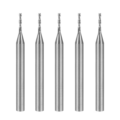 Harfington Flat Nose End Mill Cutter CNC Router Bits Flute for Acrylic PVC MDF Hardwood