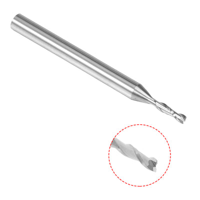 Harfington Flat Nose End Mill Cutter CNC Router Bits Flute for Acrylic PVC MDF Hardwood