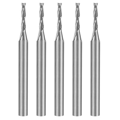 Harfington Flat Nose End Mill Cutter CNC Router Bits Flute for Acrylic PVC MDF Hardwood