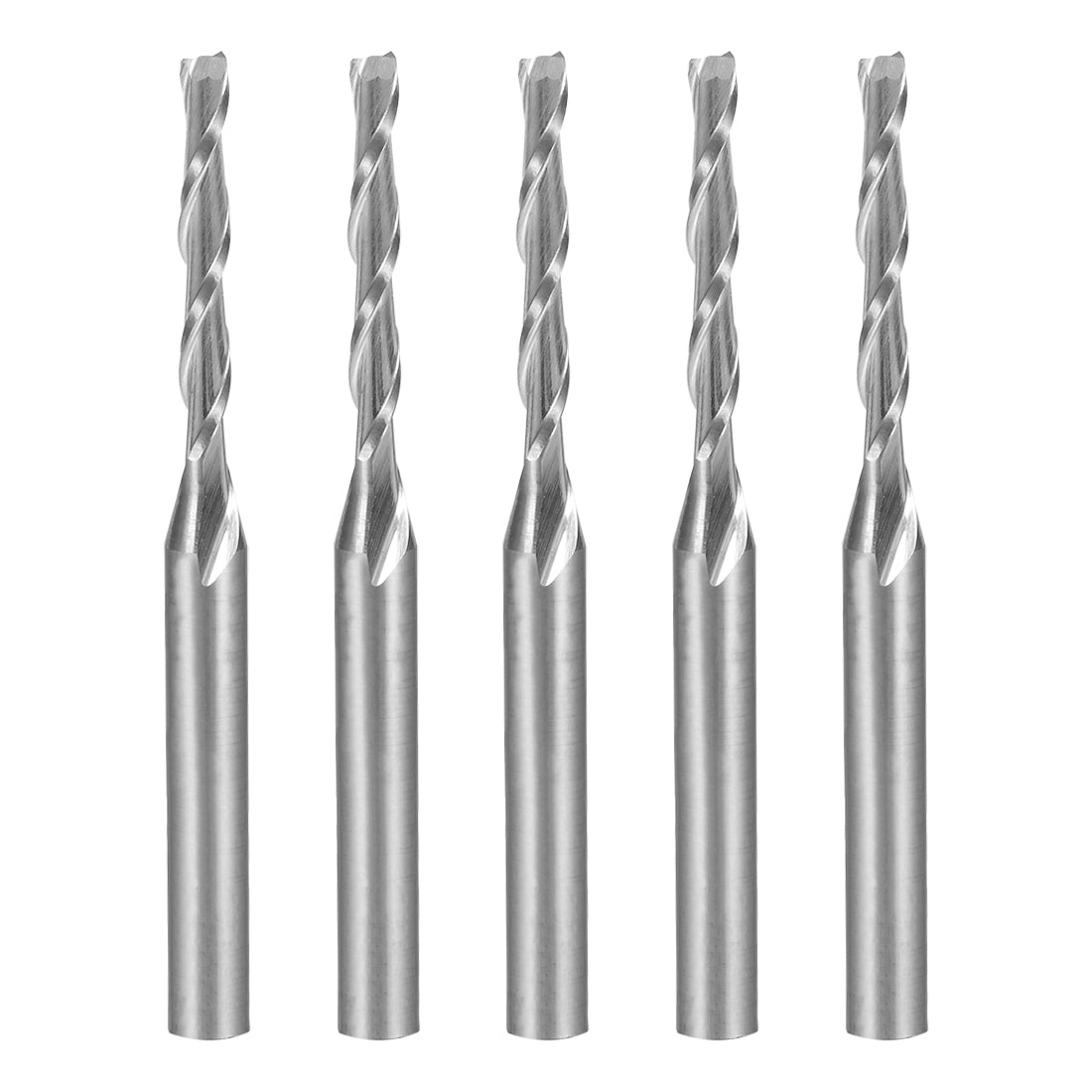 Harfington Flat Nose End Mill Cutter CNC Router Bits Flute for Acrylic PVC MDF Hardwood