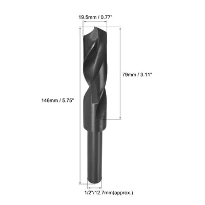 Harfington HSS 9341 Drilling Tool Straight Shank Twist Drill Bit