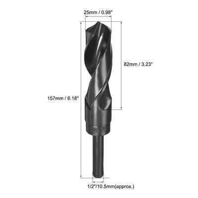 Harfington HSS 9341 Drilling Tool Reduced Shank Twist Drill Bit