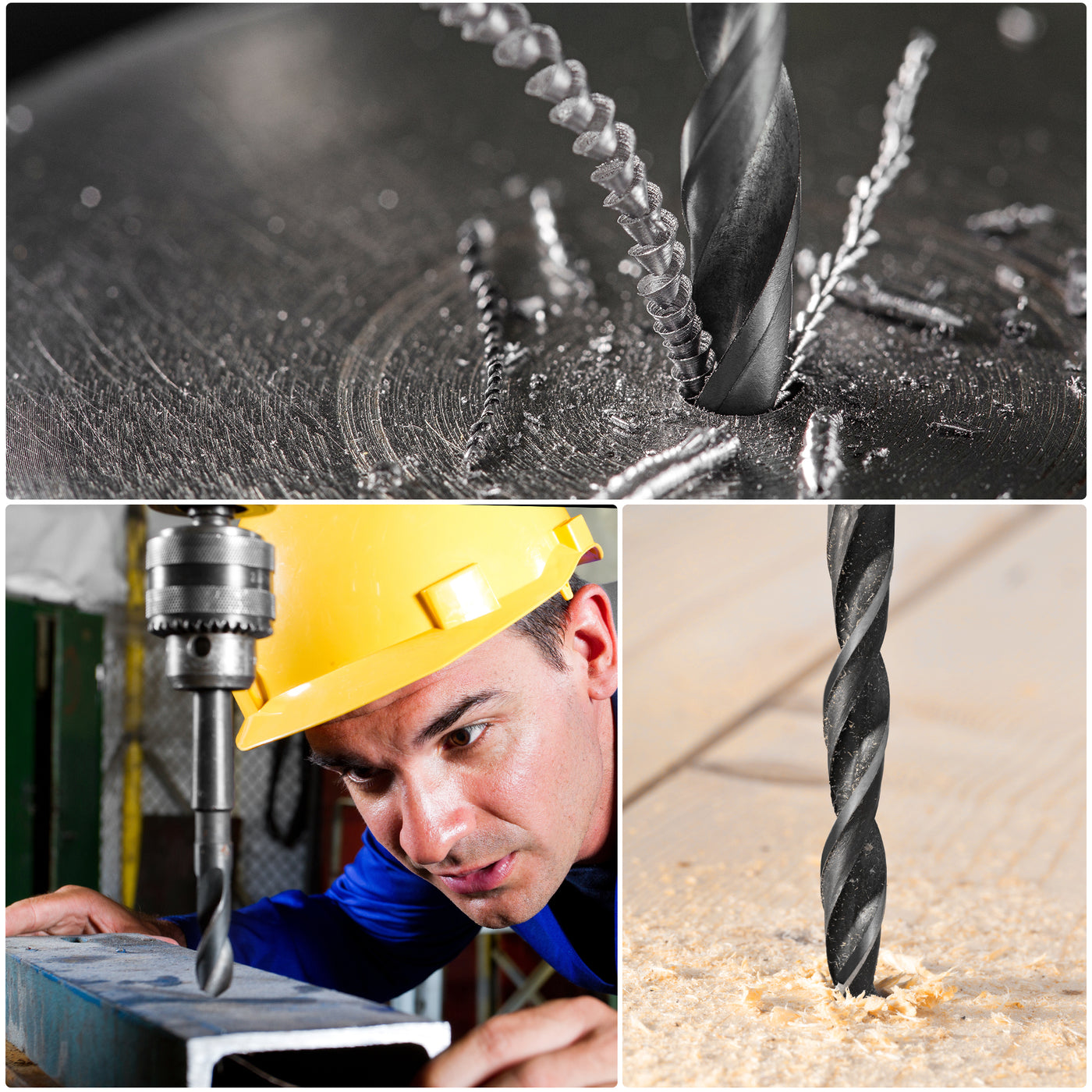 Harfington HSS 9341 Drilling Tool Straight Shank Twist Drill Bit