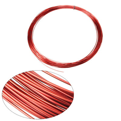 Harfington 0.47mm Dia Magnet Wire Enameled Copper Wire Winding Coil 66' Length Widely Used for Transformers Inductors