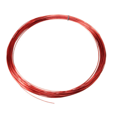 Harfington 0.47mm Dia Magnet Wire Enameled Copper Wire Winding Coil 66' Length Widely Used for Transformers Inductors