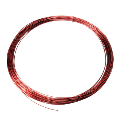 Harfington 0.51mm Dia Magnet Wire Enameled Copper Wire Winding Coil 49' Length Widely Used for Transformers Inductors