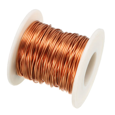 Harfington 0.8mm Dia Magnet Wire Enameled Copper Wire Winding Coil 65.6' Length Widely Used for Transformers Inductors