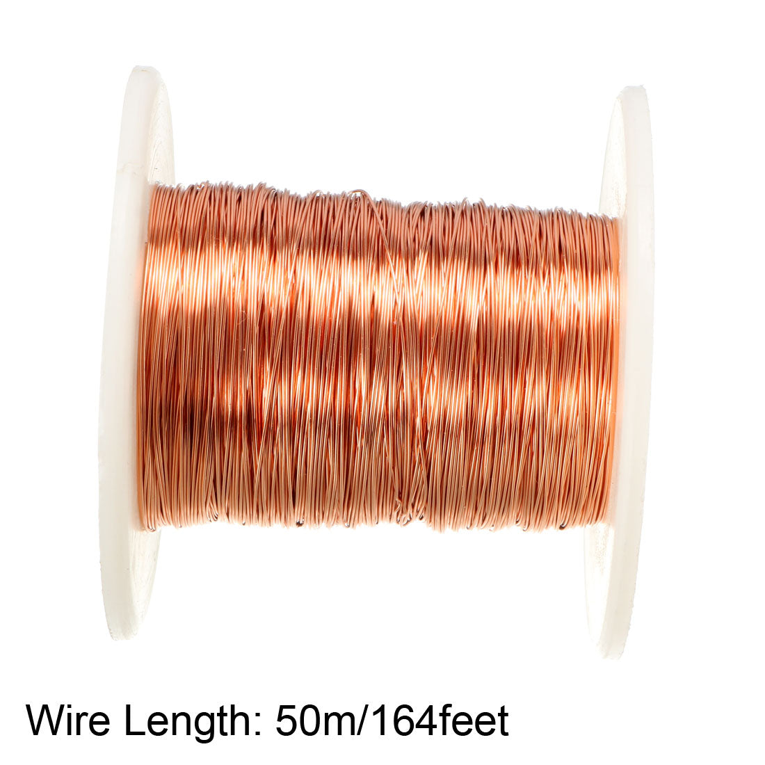 Harfington 0.27mm Dia Magnet Wire Enameled Copper Wire Winding Coil 164' Length Widely Used for Transformers Inductors