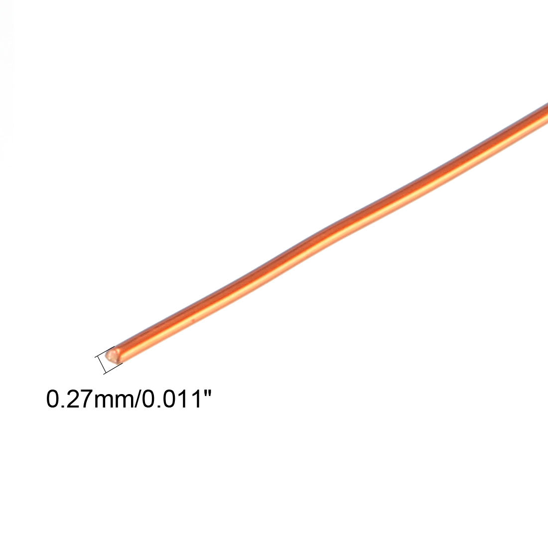 Harfington 0.27mm Dia Magnet Wire Enameled Copper Wire Winding Coil 164' Length Widely Used for Transformers Inductors