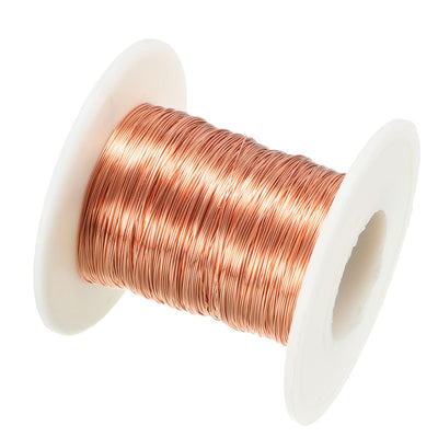 Harfington 0.27mm Dia Magnet Wire Enameled Copper Wire Winding Coil 164' Length Widely Used for Transformers Inductors