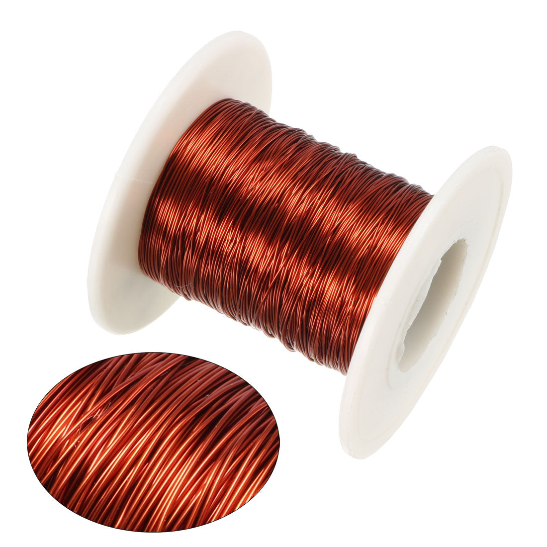 Harfington 0.29mm Dia Magnet Wire Enameled Copper Wire Winding Coil 164' Length Widely Used for Transformers Inductors